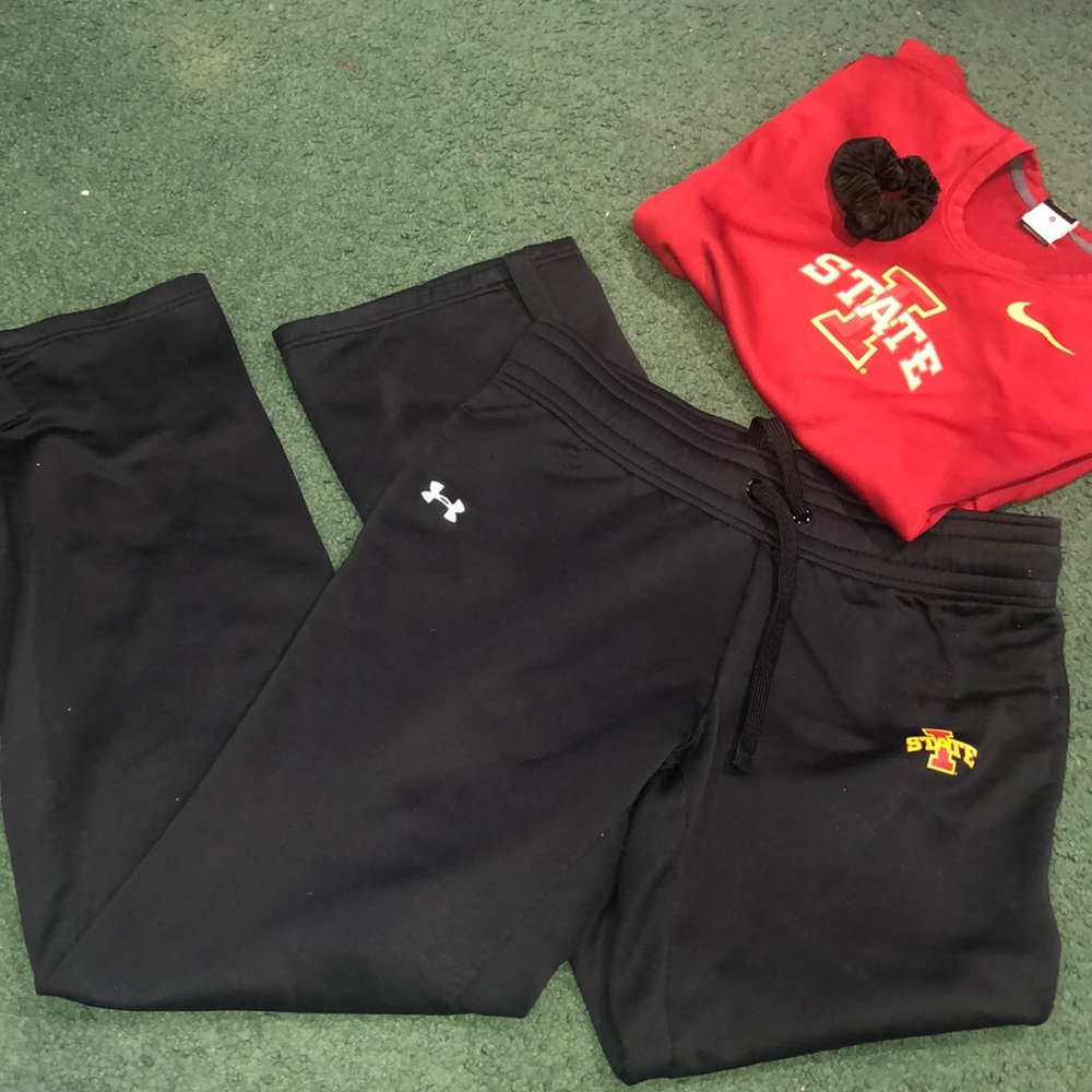 Black under armour Sweatpants